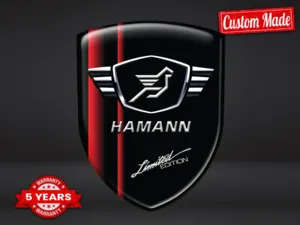 Hamann Decalcomanie Camion su Misura Corsa Brillanti Pregiati